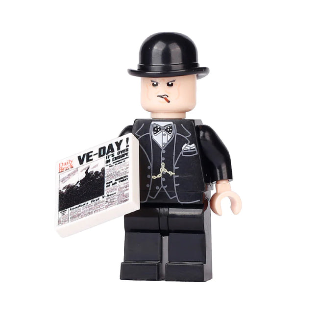 Winston Churchill Custom Minifigure