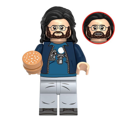 John Economos (Peacemaker) Custom DC Superhero Minifigure