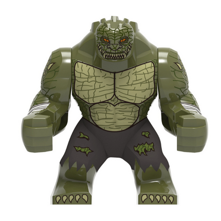 Killer Croc Custom Dc Comics Supervillain Large Minifigure – Minifigure 