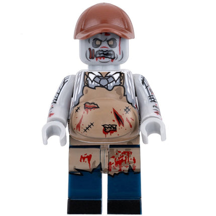 Fat Zombie Custom Horror Minifigure