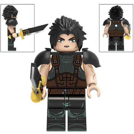 Zack Fair from Final Fantasy VII Custom Minifigure