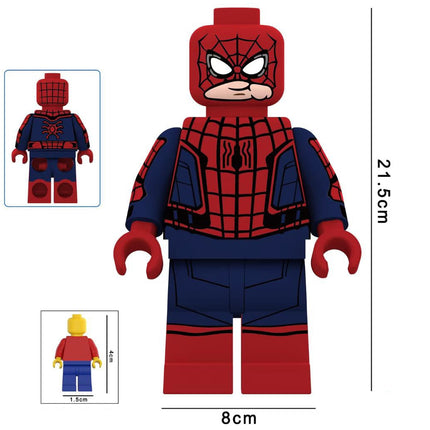 Spider-Man Homecoming Custom Marvel Superhero Megafigure Large Minifigure