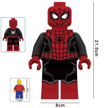 Spider-Man (Far From Home) Custom Marvel Superhero Megafigure Large Minifigure