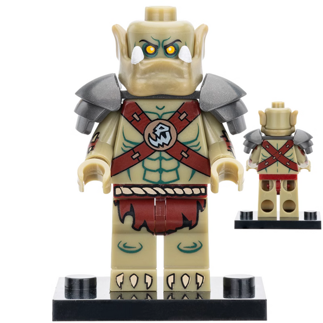 Orc Warrior Custom World of Warcraft Minifigure