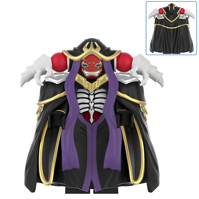 Ainz Ooal Gown Custom Overlord Anime Minifigure - Minifigure Bricks