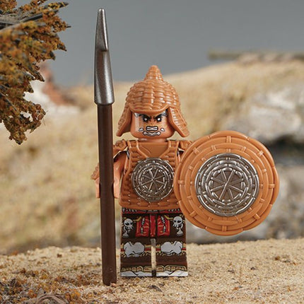 Southern Yue Barbarian Warrior Custom Minifigure