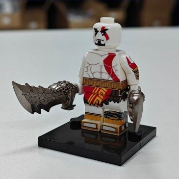 Kratos God of War Video Game Minifigure