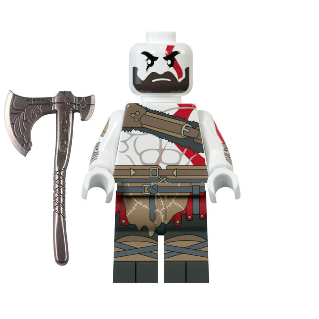 Kratos God of War Video Game Minifigure