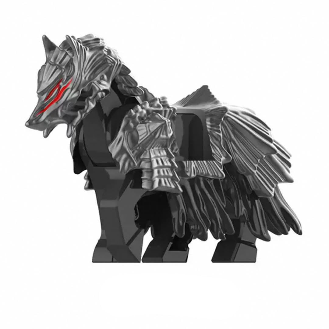 Guts Black Swordsman Horse Custom Berserk Anime Minifigure