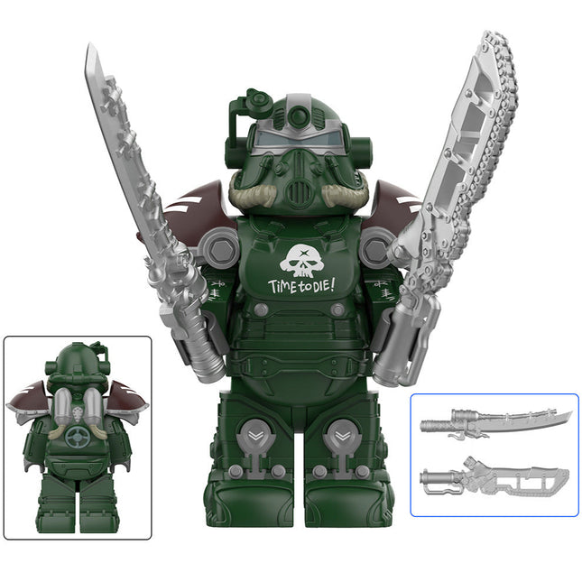 T-51 Power Armor (Gunner Corporal) Custom Fallout Minifigure