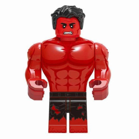 Lego Endgame Hulk Custom Hulk Lego Superheroes Red Hulk (Brave New