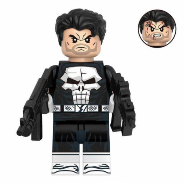 Punisher Custom Marvel Superhero Minifigure