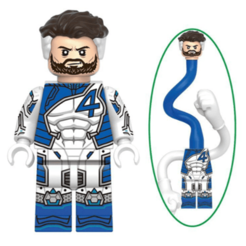 Mr Fantastic (Marvel Rivals) Custom Marvel Superhero Minifigure