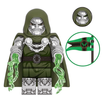 Doctor Doom Custom Marvel Supervillain Minifigure