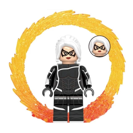 Black Cat Custom Marvel Superhero Minifigure