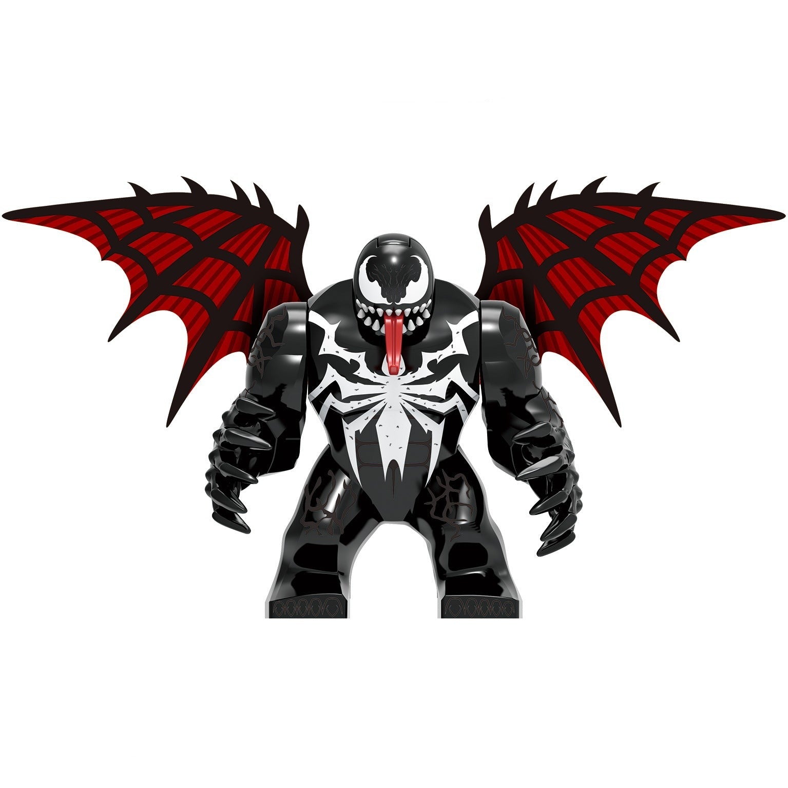 Winged Venom Custom Marvel Superhero Large Minifigure – Minifigure