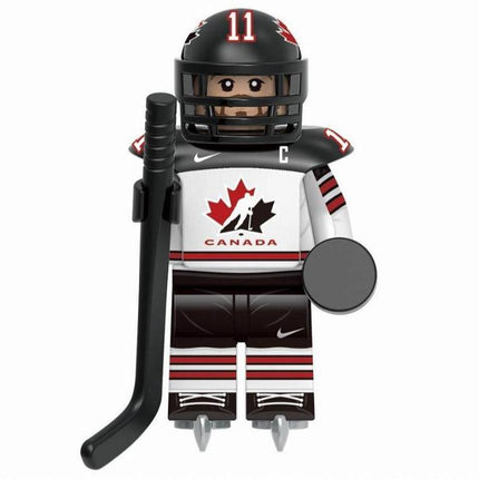 Canadian National Ice Hockey Team Player Custom Minifigure