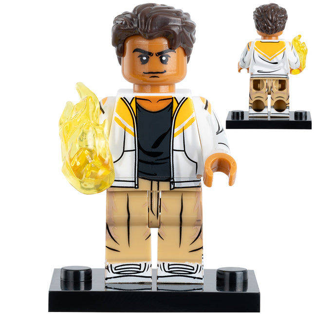 Sunspot (X-Men) Custom Marvel Superhero Minifigure