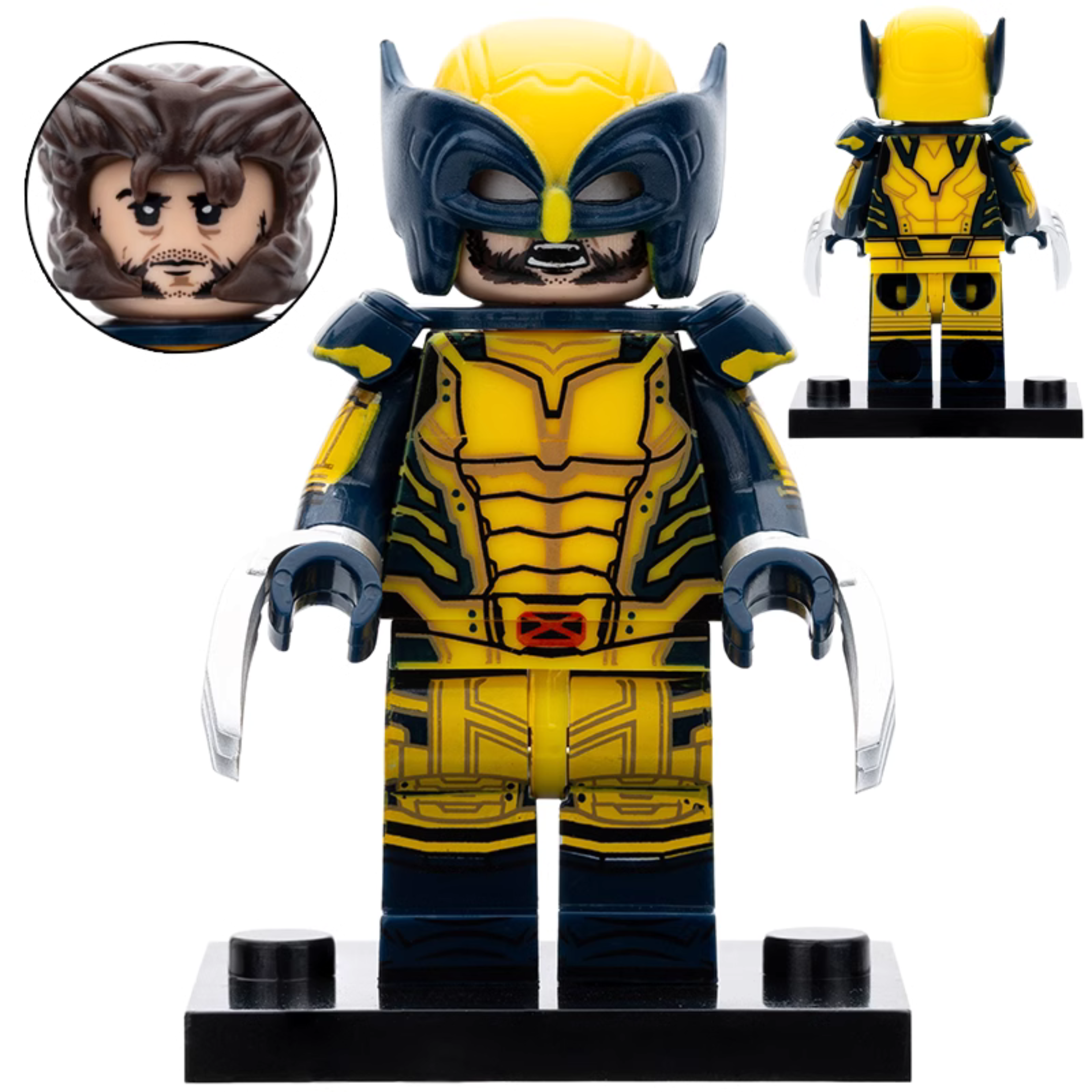 Wolverine (Deadpool) Custom Marvel Superhero Minifigure – Minifigure Bricks