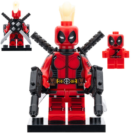 Lady Deadpool Custom Marvel Superhero Minifigure