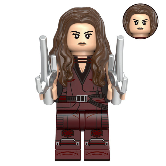 Elektra Custom Marvel Superhero Minifigure