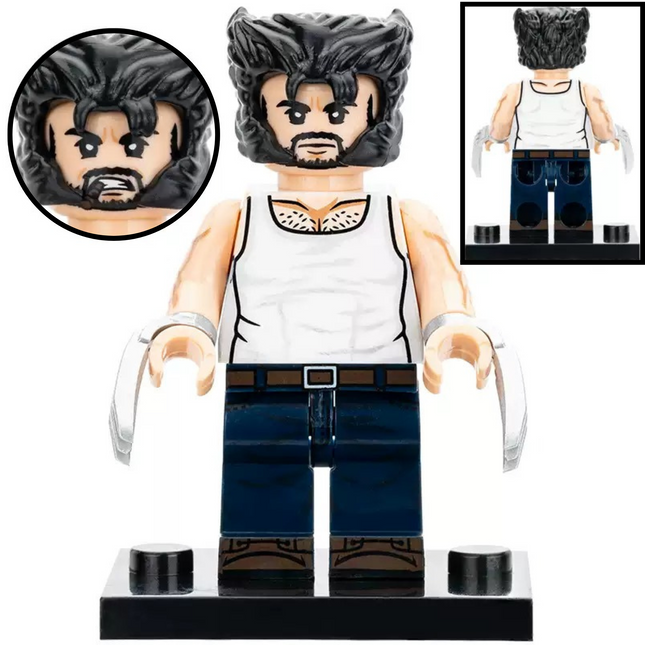 Cavillrine (Logan) Custom Marvel Superhero Minifigure