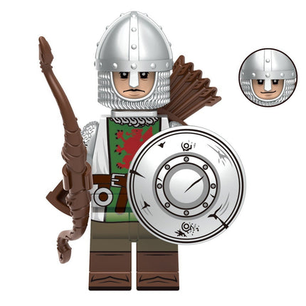 Ascension Bowman Medieval Knight Custom Minifigure