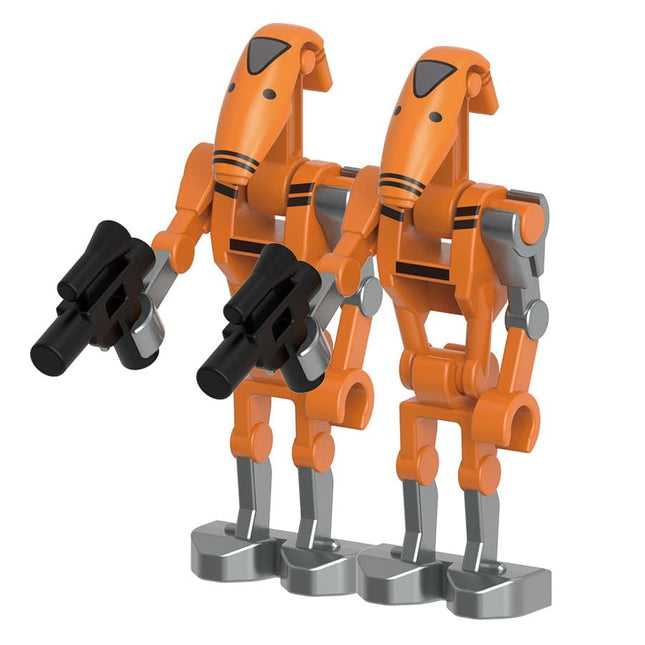 2 x Rocket Battle Droid custom Star Wars Minifigure