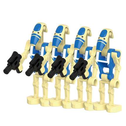 4 x Scout Battle Droid custom Star Wars Minifigure
