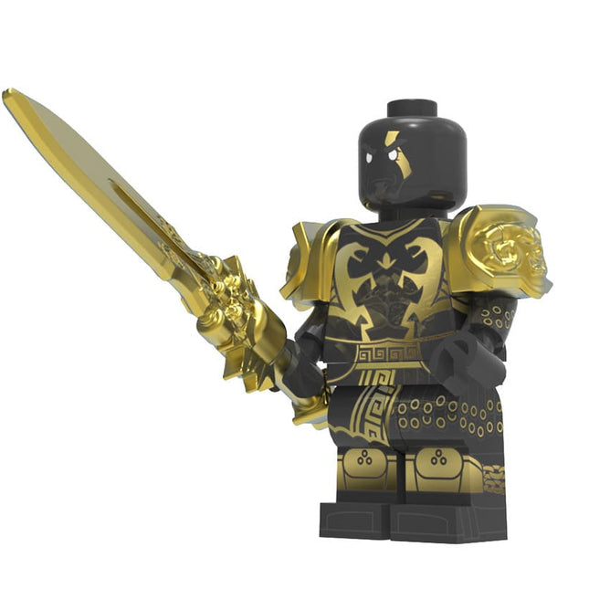 Kratos Movable Arm Custom God of War Video Game Minifigure