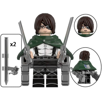 Hange Zoe From Attack on Titan Custom Anime Minifigure
