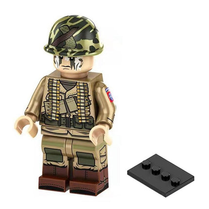 82nd Airborne Division U.S. Soldier Custom Minifigure