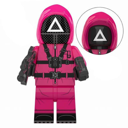 Pink Guards Custom Squid Game Minifigure