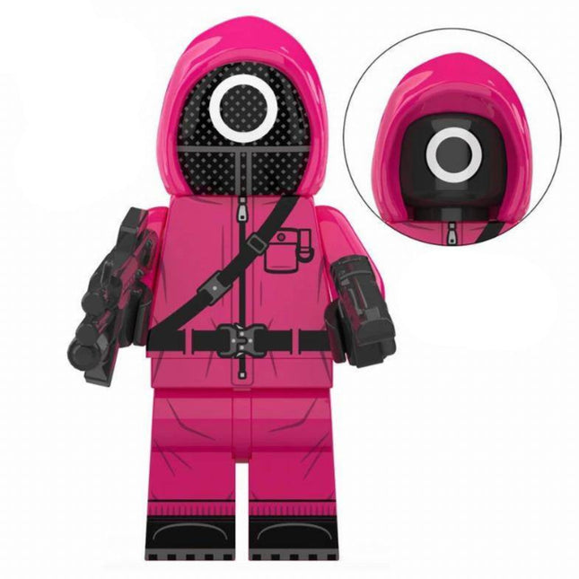 Pink Guards Custom Squid Game Minifigure