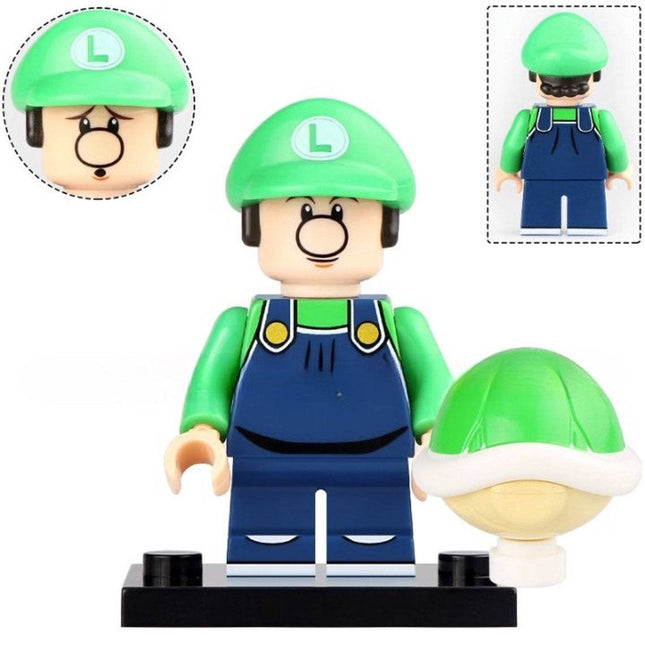 Baby Luigi from Super Mario Minifigure