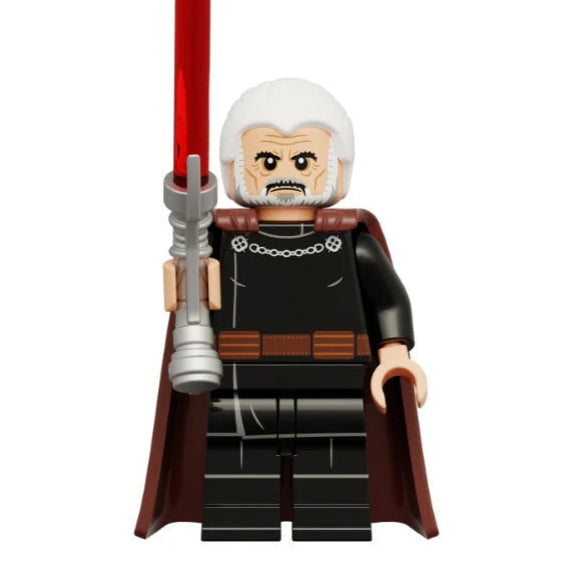 Count Dooku Custom Star Wars Minifigure