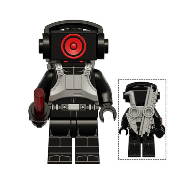 Sword Fighter Custom Skibidi Toilet Minifigure