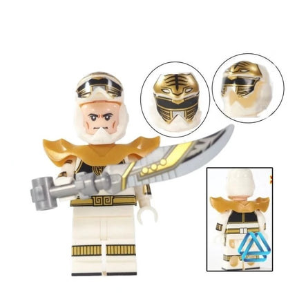 White Ranger Custom Power Rangers Minifigure