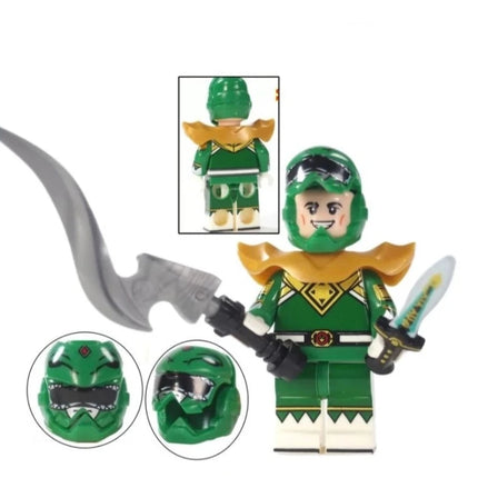 Green Ranger Custom Power Rangers Minifigure