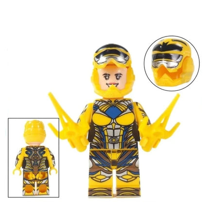 Yellow Ranger Custom Power Rangers Minifigure