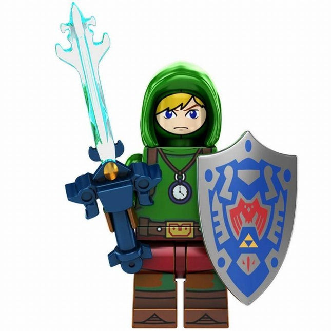 Link Hooded Legend of Zelda Custom Minifigure