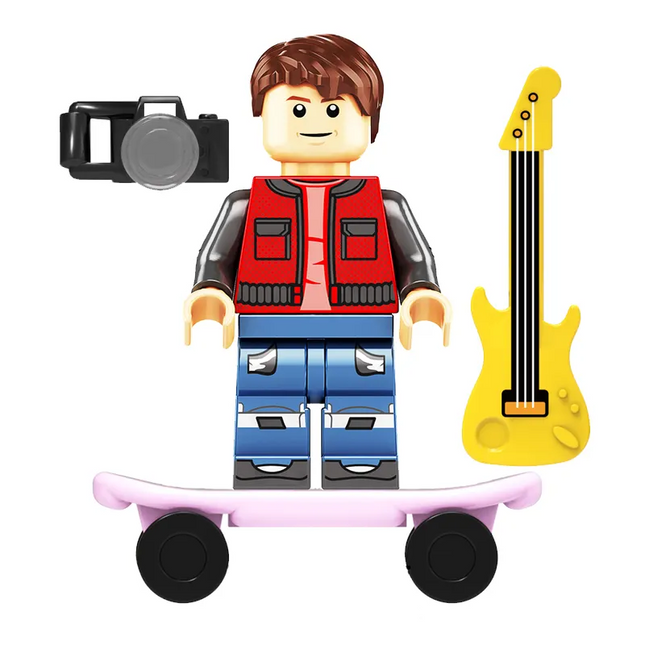 Marty McFly custom Minifigure from Back to the Future