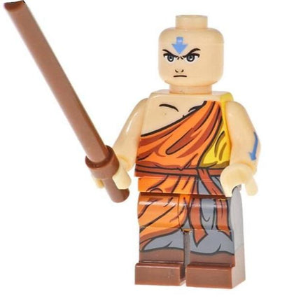 Aang From Avatar The Last Airbender Custom Minifigure