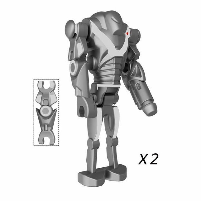 2 x B2-RP Super Battle Droid custom Star Wars Minifigure