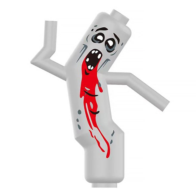 Bloody Zombie Tubeguy Custom Collectable Series Minifigure