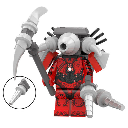 Upgraded Titan Drillman Custom Skibidi Toilet Minifigure