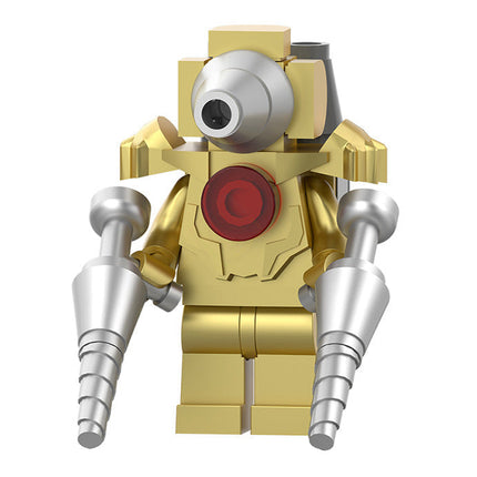 Titan Drillman Custom Skibidi Toilet Minifigure