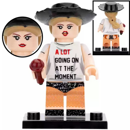 Taylor Swift Slogan Shirt Custom Musician Minifigure