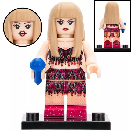 Taylor Swift Custom Musician Minifigure