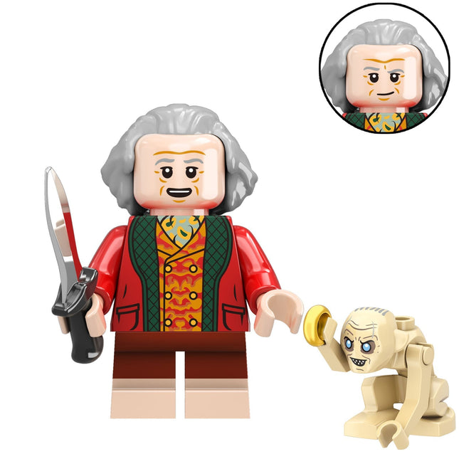 Bilbo Baggins (Old) Custom Lord of the Rings Minifigure